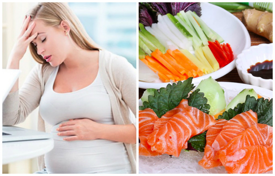 Cá hồi tốt cho xương khớp của mẹ và bé