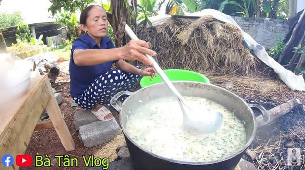 Nồi cháo yến của bà Tân Vlog gây tranh cãi.