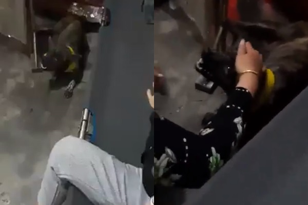 Hình ảnh cắt từ clip.