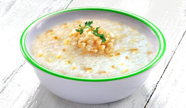 Cháo tôm cà rốt