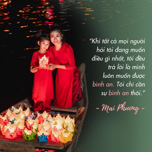 Mai Phương bày tỏ niềm mong ước hiện tại.