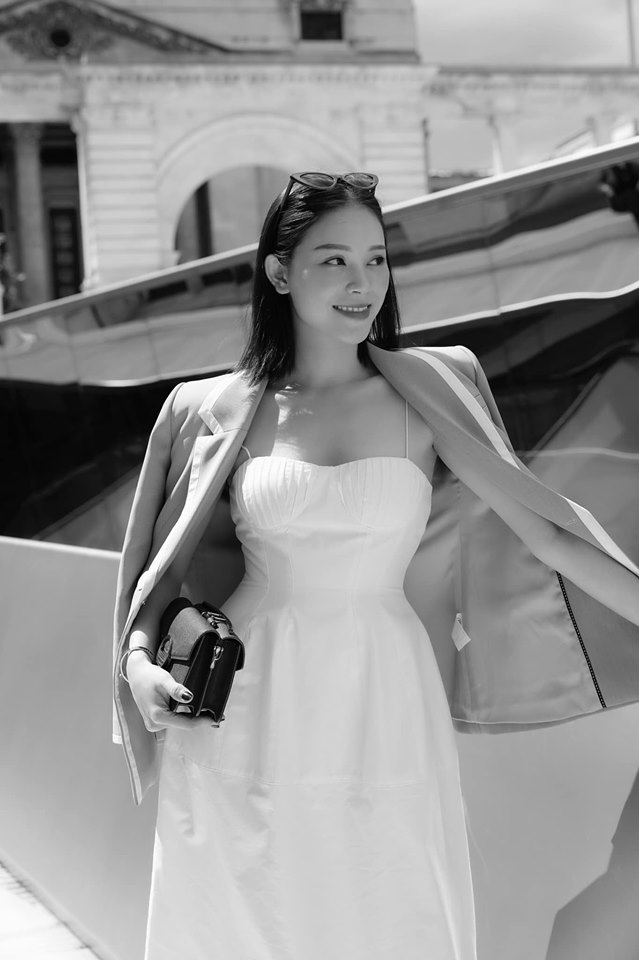 Ảnh được chụp tại trời Âu của nàng hotgirl Hà thành