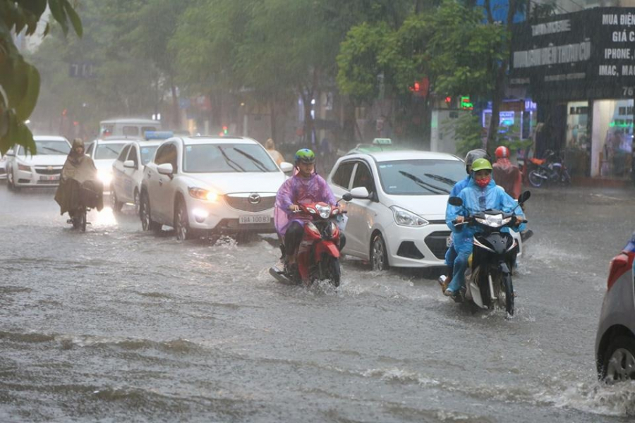 Bắc Bộ sắp đón mưa dông, nhiệt độ giảm. Ảnh minh họa.