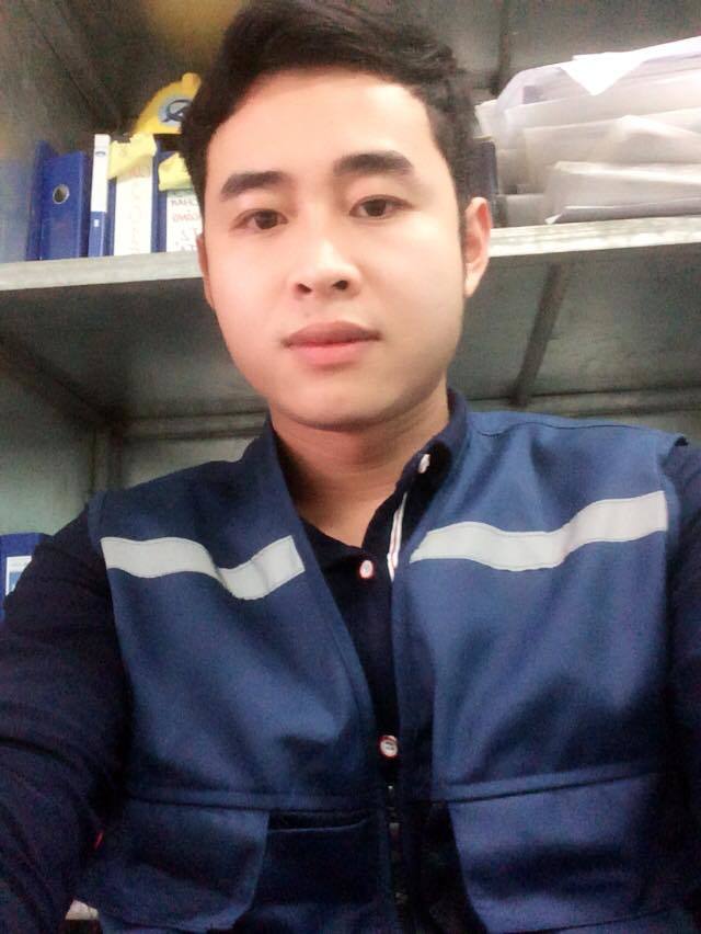 Nam tài xế Hoàng Việt Cường.