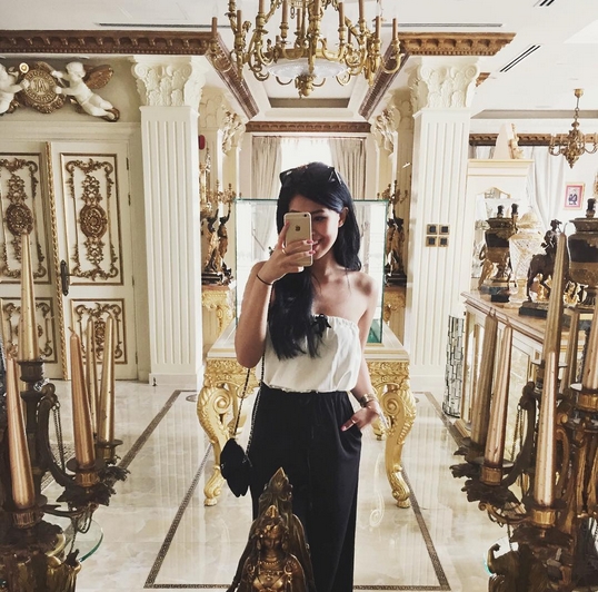 Một góc trong căn biệt thự vô cùng lộng lẫy