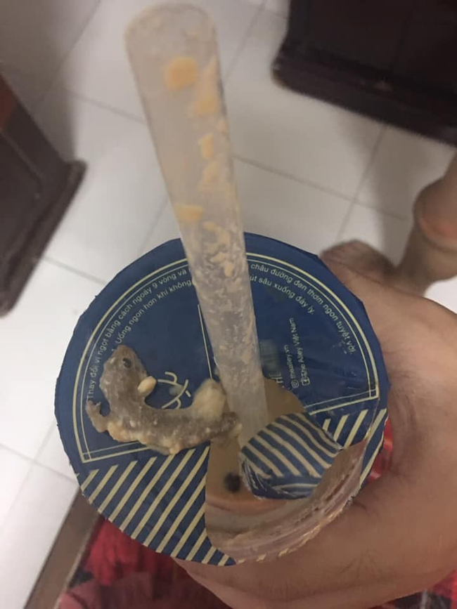 Trà sữa nổi tiếng bị khách hàng tố có 'topping thạch sùng