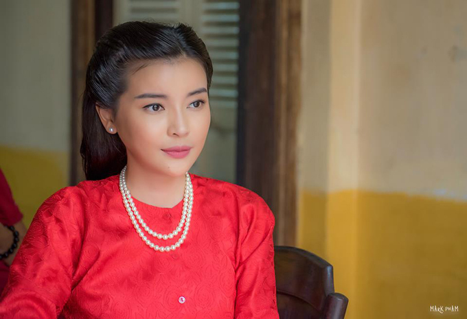 Hình ảnh của nữ diễn viên trong phim Tiếng sét trong mưa.