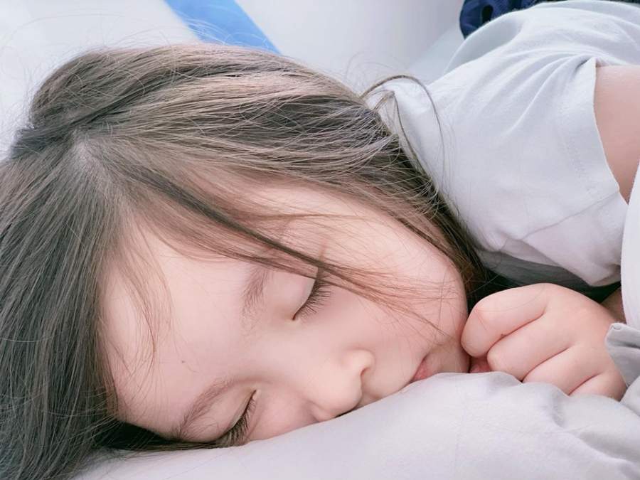 Ngay cả lúc ngủ cũng xinh...