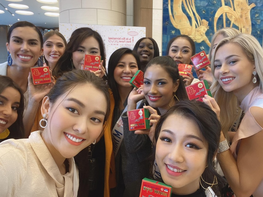 So với mặt bằng thí sinh năm nay Tường San có nhan sắc vô cùng nổi bật