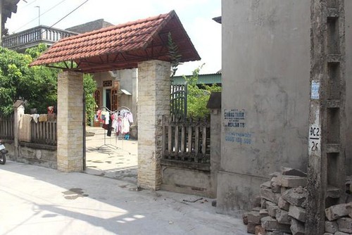 Ngôi nhà nơi xảy ra sự việc. (Ảnh GĐ&XH).