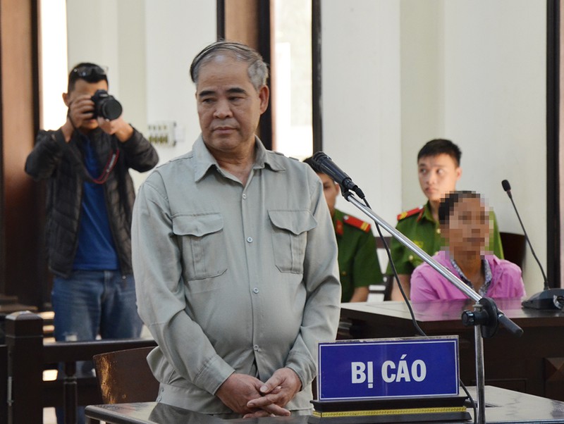 Bị cáo Đinh Bằng My tại tòa.