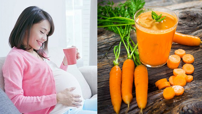 Cà rốt tăng cường hệ miễn dịch cho mẹ và bé