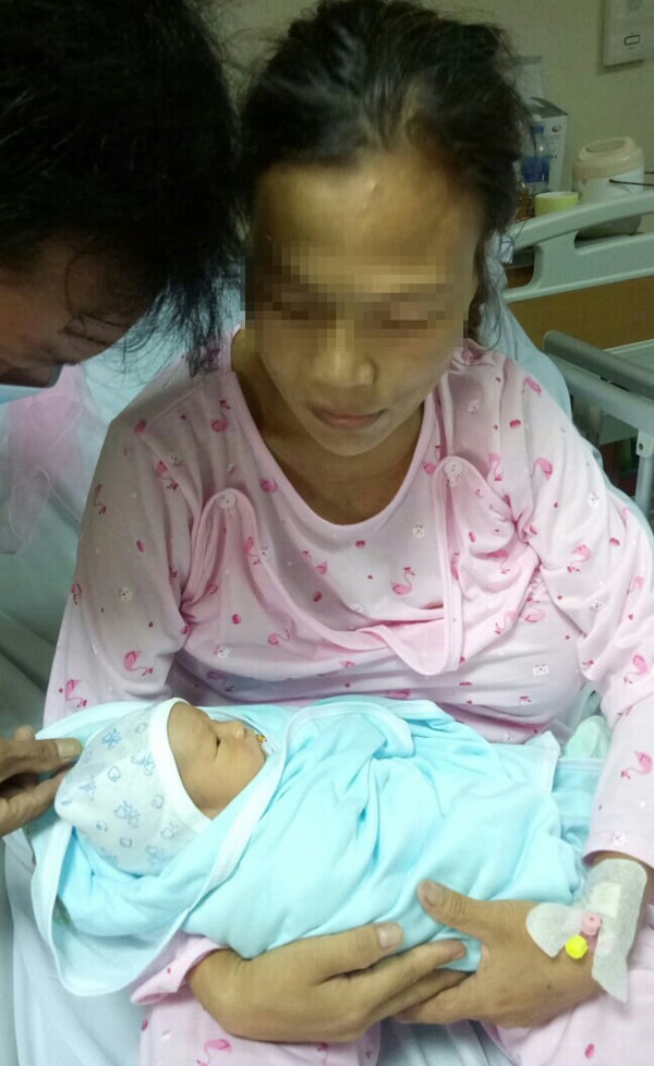 Con trai đầu lòng của chị V. chào đời khỏe mạnh.