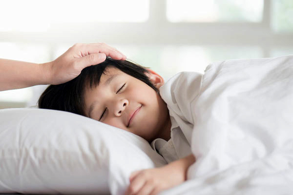 Trẻ ngủ đủ giấc phát triển chiều cao