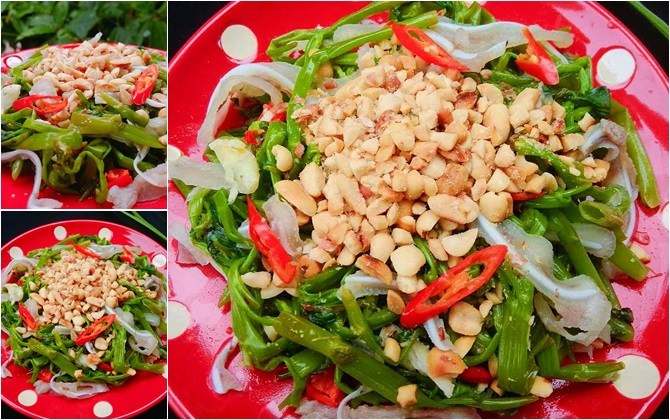 Nộm rau muống tuyệt vời