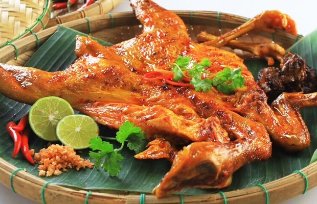 Thịt gà nướng đậm vị