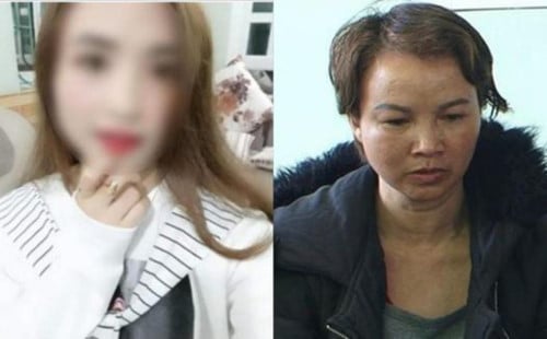 Mẹ nữ sinh giao gà phủ nhận việc quen biết nhóm Vì Văn Toán. Ảnh: Internet.