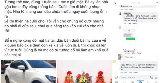 Câu chuyện hủy hôn vì mẹ chồng cổ hủ đang khiến hội chị em xôn xao.