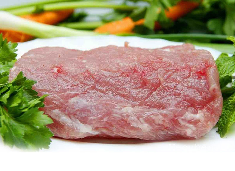 Thịt nạc giúp cho trẻ tăng cường đề kháng