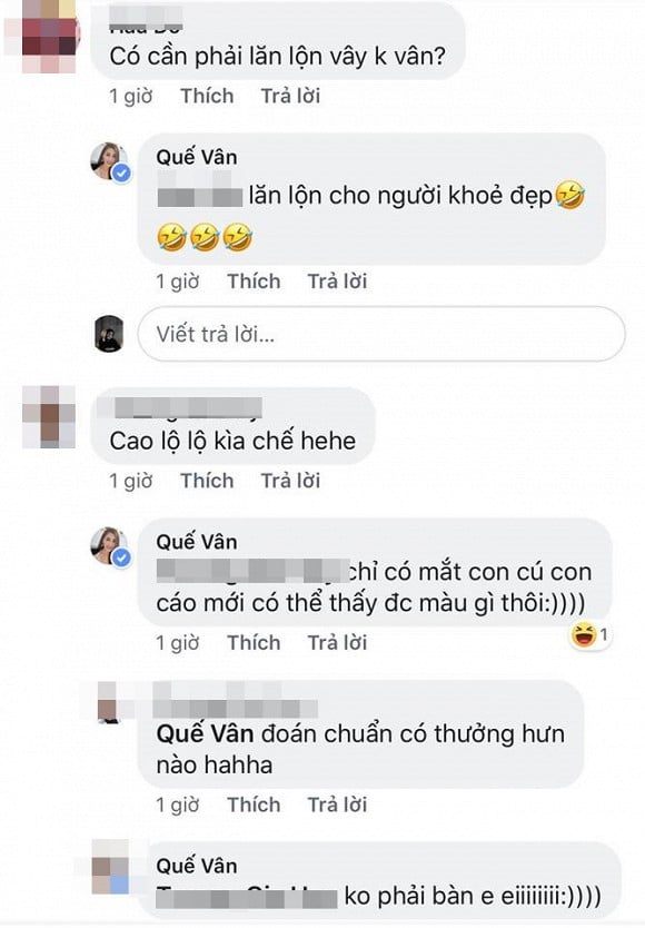 Thay vì khắc phục sự cố Quế Vân đã có màn đôi co, thách thức tay đôi với cư dân mạng.
