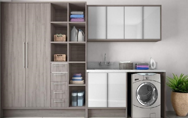Không đặt máy giặt hướng Tây