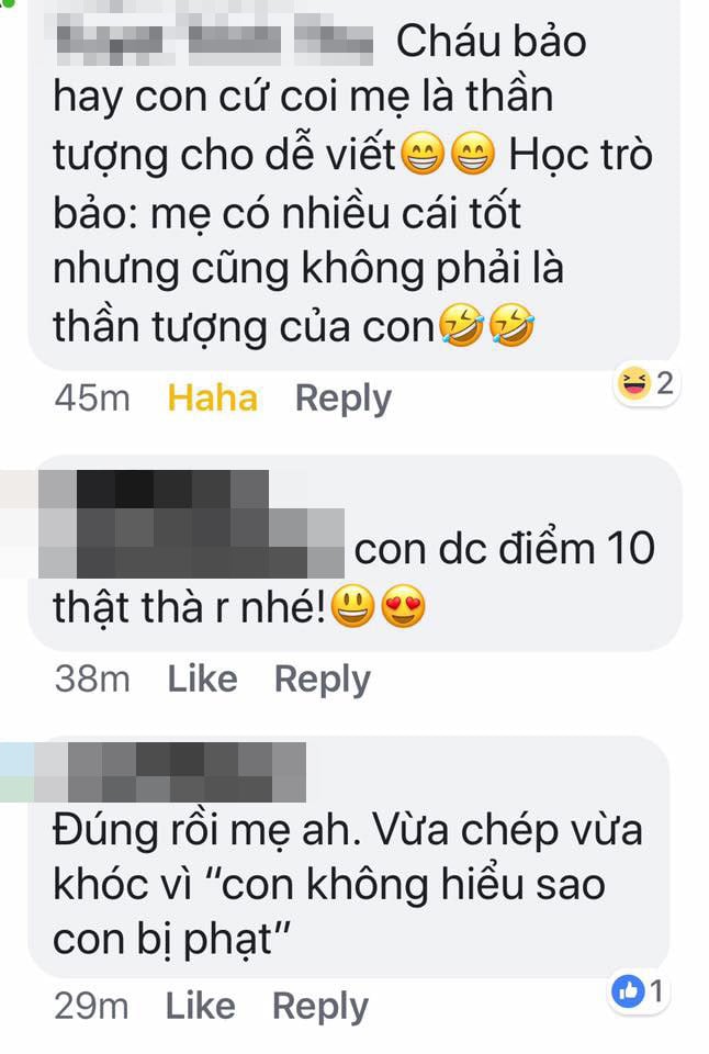 Phụ huynh chia sẻ về sự việc.