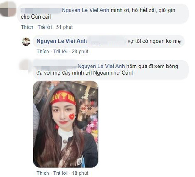 Trong hình ảnh chụp chung với Doãn Quốc Đam mới đây nhất, ngay dưới bình luận, nam diễn viên nhận được lời nhắn nhủ từ người bạn: 