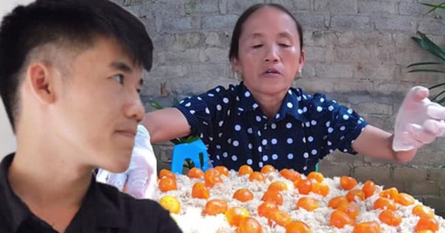 Clip bánh bông lan trứng muối của bà Tân Vlog từng khiến dân mạng xôn xao.