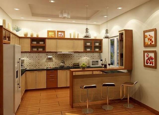 Không đặt bếp ở giữa nhà