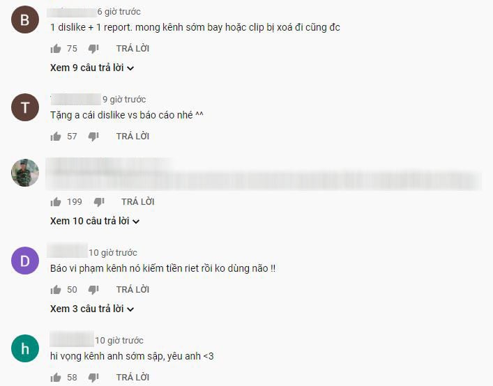 Nhiều người xem tỏ ra bức xúc với nội dung video của NTN.