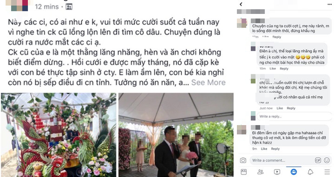 Bài viết về Quatrian shbet hiện đang mở của chồng cũ đang gây xôn xao cộng đồng mạng.