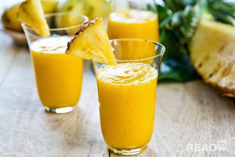 Nước ép dứa kích thích tiêu hóa