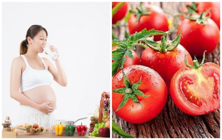 Mẹ bầu ăn cà chua ngăn ngừa dị tật thai nhi