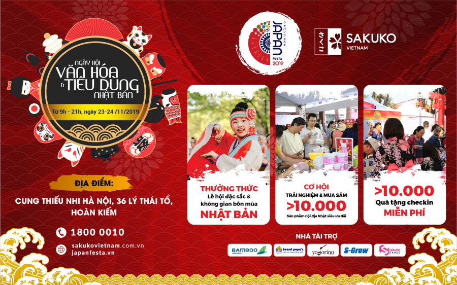 JAPAN FESTA 2019 với nhiều chương trình và nội dung hấp dẫn