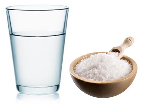 Nước muối ấm tốt cho hệ tiêu hóa