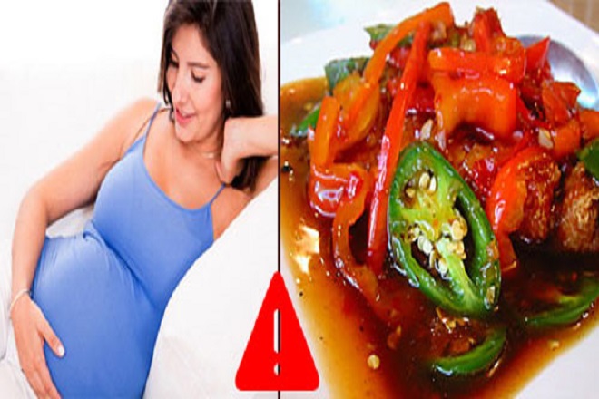 Mẹ bầu không nên ăn cay