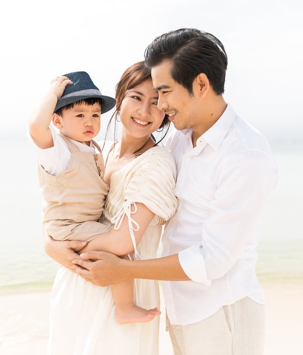 Ngọc Lan khẳng định cô và chồng cũ vẫn giữ mối quan hệ bạn bè vì còn sợi dây liên kết là con trai Louis.