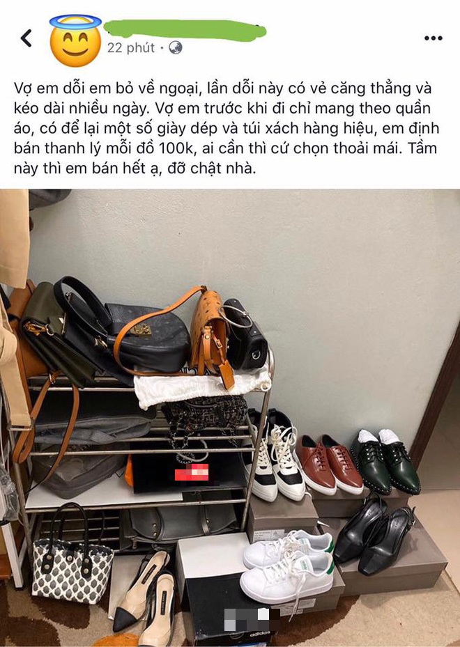 Bài chia sẻ của anh chồng đã gây được sự chú ý của mọi người.