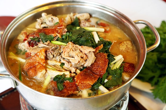 Lẩu sả ngon
