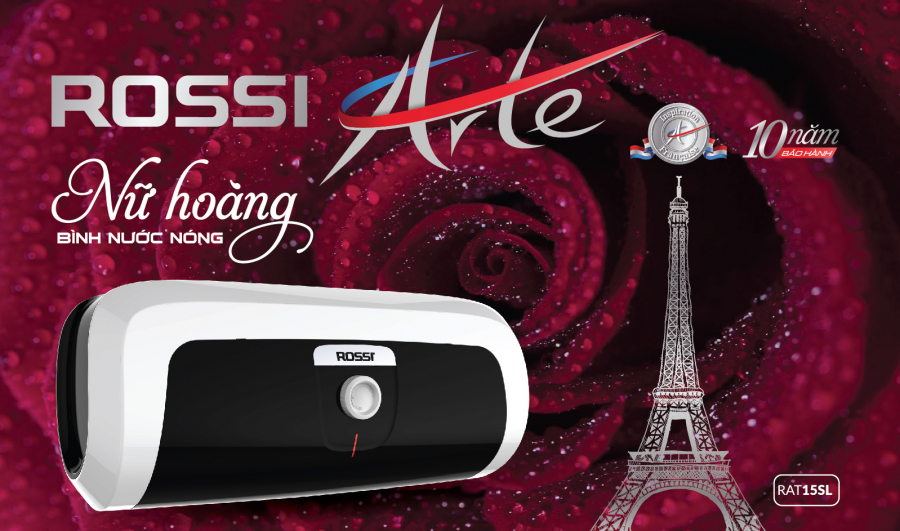 Bình nước nóng Rossi Arte – sản phẩm nên có trong phòng tắm của mỗi Shbet111 slot, casino, thể thao, xổ số.