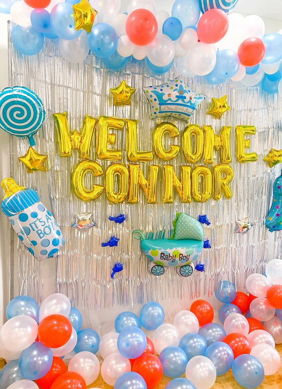 Quý tử nhà Lan Khuê được đặt tên là Connor theo ý của ông xã cô.