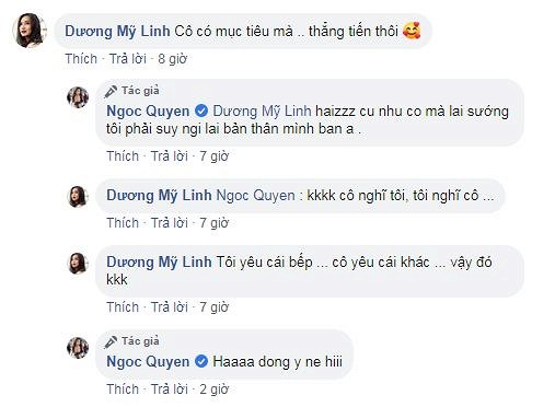 Dương Mỹ Linh cho rằng Ngọc Quyên có mục tiêu thì nên thẳng tiến.