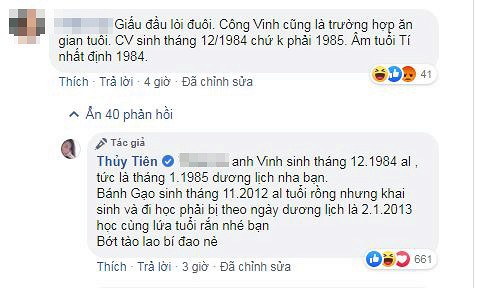 Thuỷ Tiên giải đáp về tuổi của chồng và con gái, nhắn nhủ cư dân mạng bớt tào lao.  