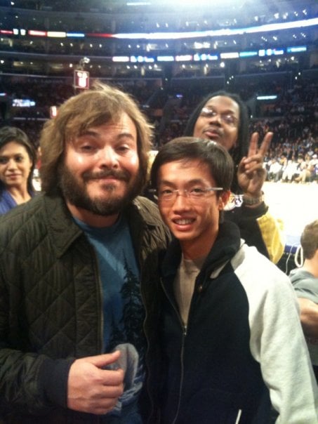 Cường Đô la đăng lại hình ảnh cách đây 10 năm bên nam tài tử Jack Black.  