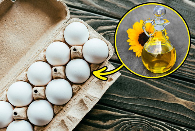 Bôi dầu ăn vào trứng bảo quản trứng vài tháng không lo hỏng