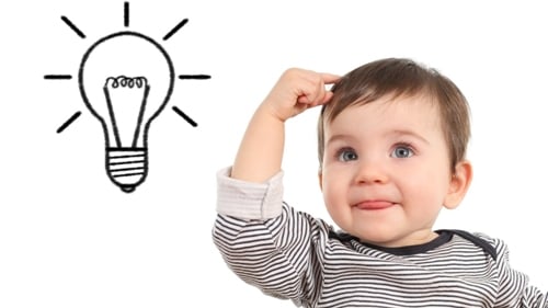 Bé ngủ ít mà vẫn khỏe thông thường thông minh sớm