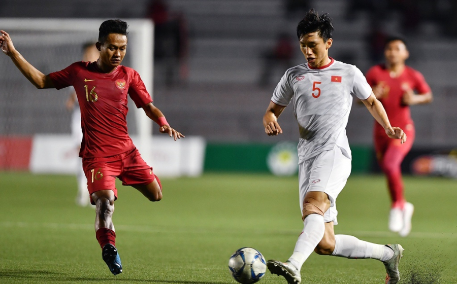 Văn Hậu lập cú đúp trong trận chung kết SEA Games 30.