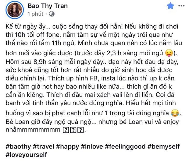 Bảo Thy đã có những thay đổi tích cực sau 1 tháng làm “vợ người ta”.