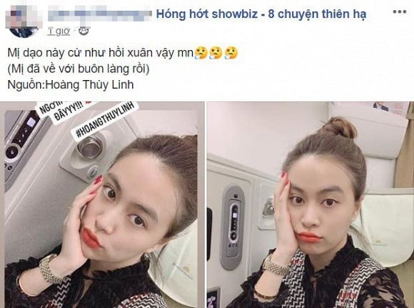 Dân mạng nhận xét khoảng thời gian gần đây Hoàng Thùy Linh “cứ như hồi xuân vậy”.