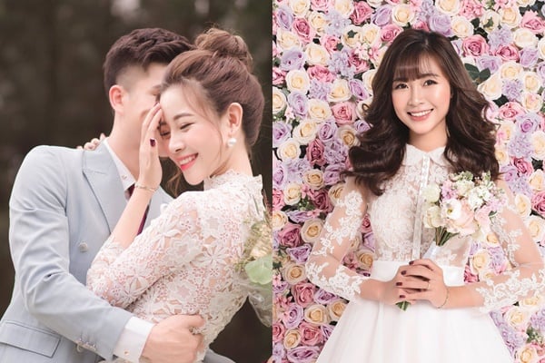 Ảnh cưới của Văn Đức và Nhật Linh.